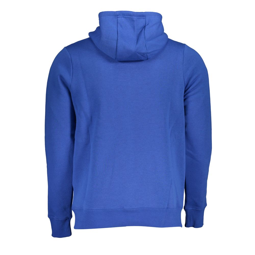 Norway 1963 Blue Cotton Sweater with Hood