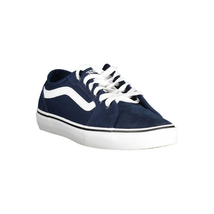 Vans Blue Polyester Sneaker - Stylish Sports Footwear