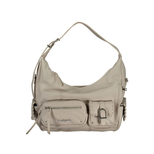Desigual White Handbag - A Statement of Style