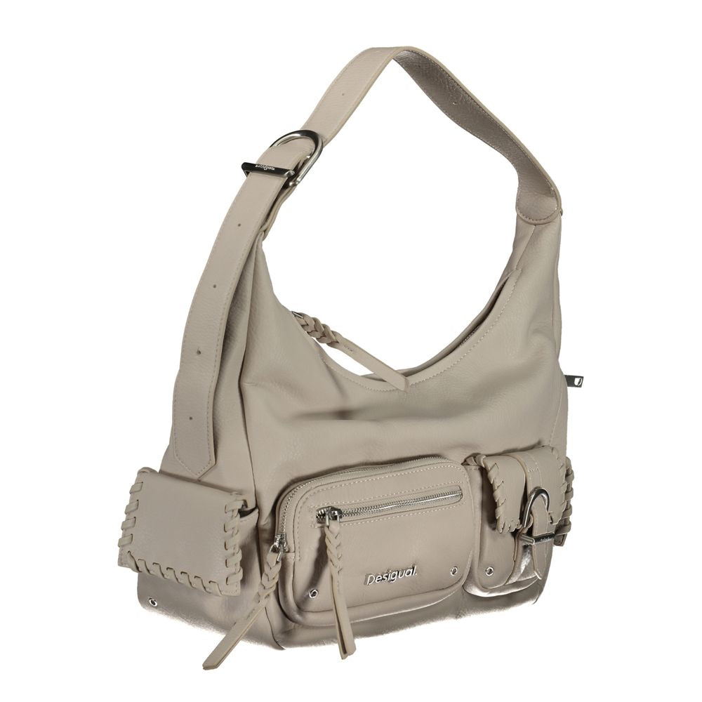 Desigual White Handbag - A Statement of Style