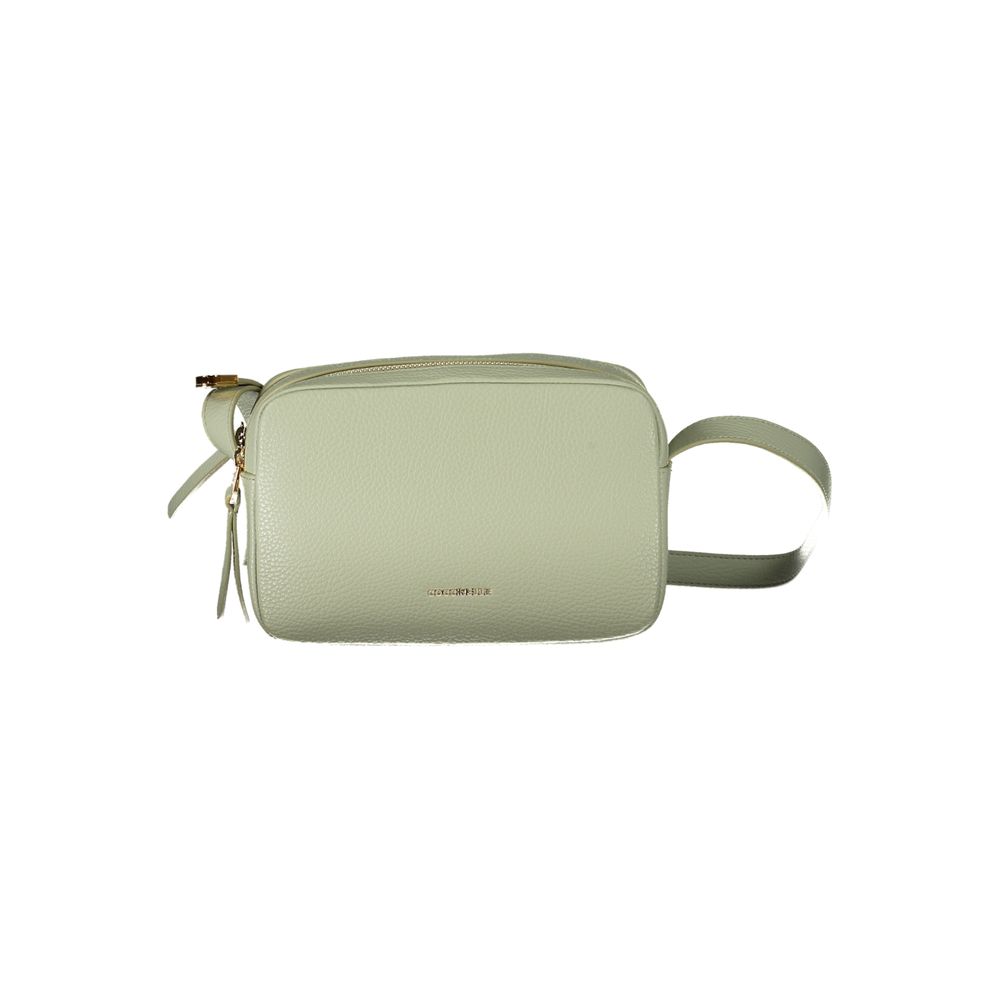 Coccinelle Green Leather Handbag: Elegance Redefined