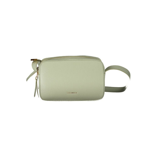 Coccinelle Green Leather Handbag: Elegance Redefined