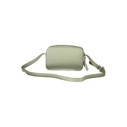 Coccinelle Green Leather Handbag: Elegance Redefined