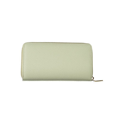 Coccinelle Large Green Leather Wallet