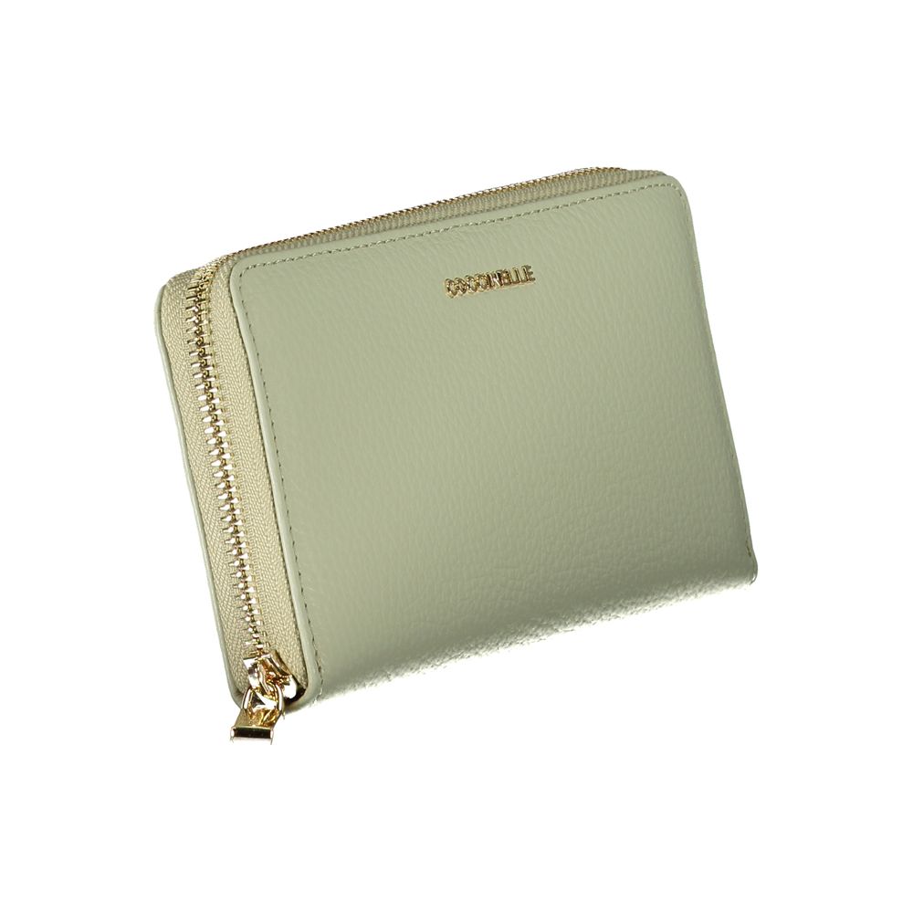 Coccinelle Large Green Leather Wallet