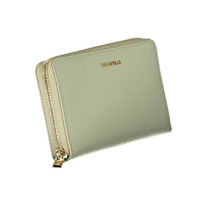 Coccinelle Large Green Leather Wallet