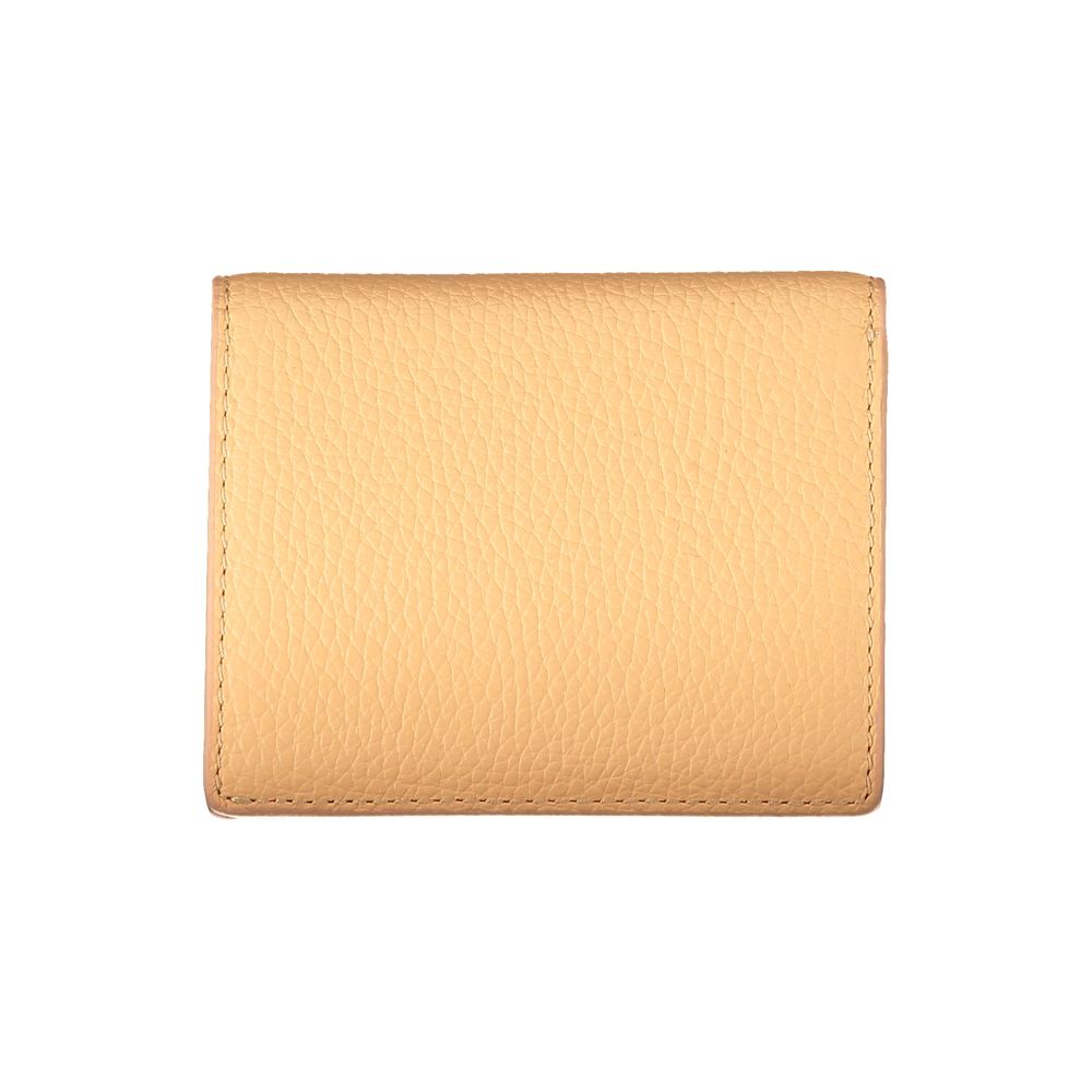Coccinelle Orange Leather Wallet: Elegance in Functionality