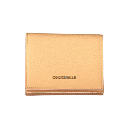 Coccinelle Orange Leather Wallet - Elegant Organisation