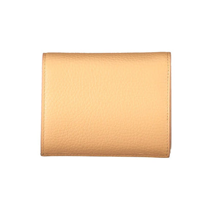 Coccinelle Orange Leather Wallet - Elegant Organisation