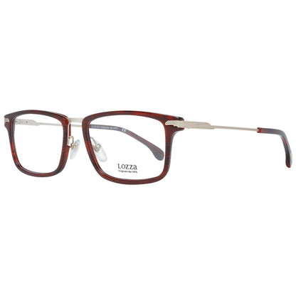 Lozza Red Men's Optical Frames – Stylish Full-Rim Design, 54mm