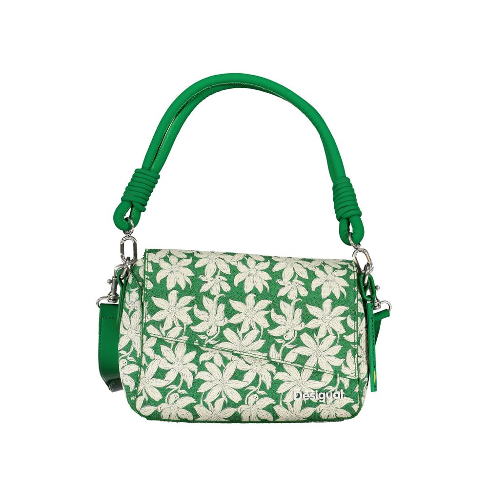 Desigual Green Polyethylene Handbag - Bold & Versatile Accessory
