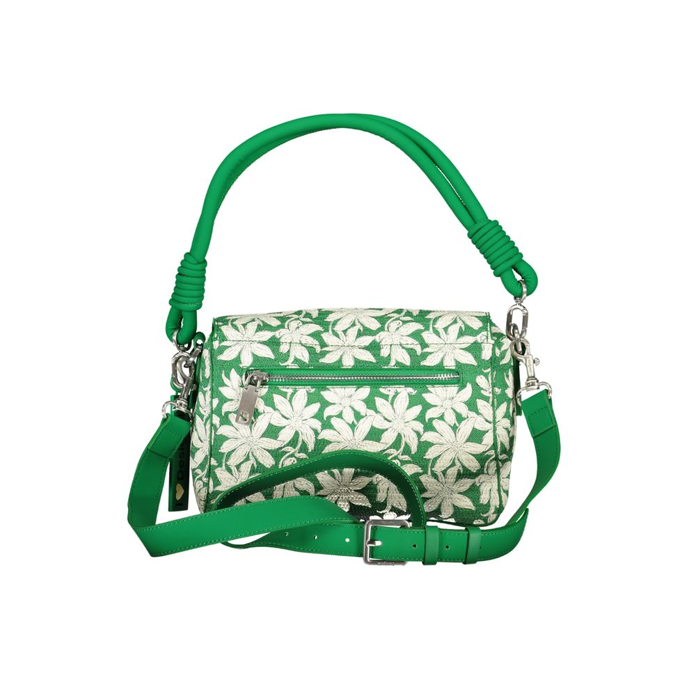 Desigual Green Polyethylene Handbag - Bold & Versatile Accessory