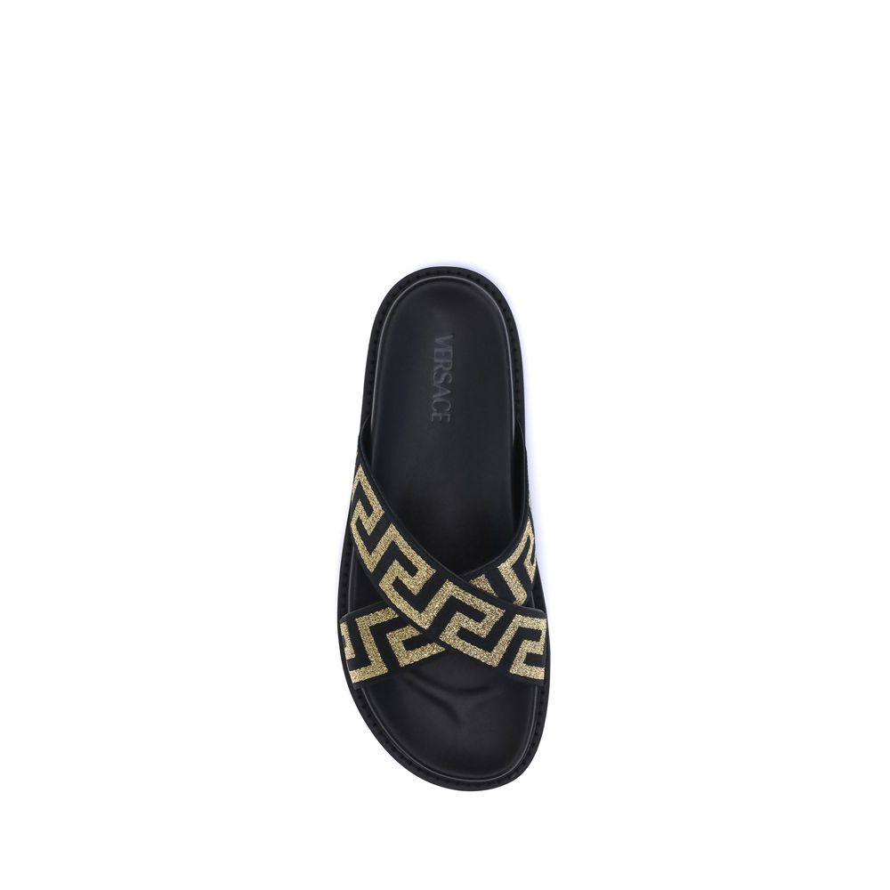 Versace Greca Sandals - The Ultimate Statement in Luxury Footwear