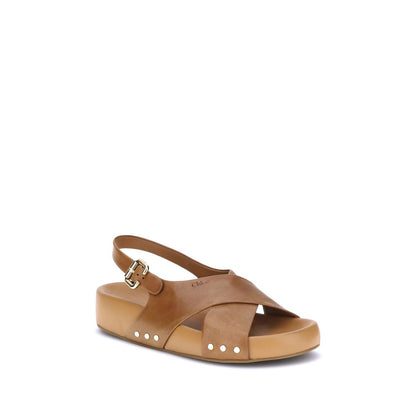Chloé Mae Sandals - Elegant Comfort in Calfskin