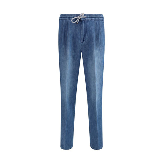 Brunello Cucinelli Drawstring Waistband Jeans