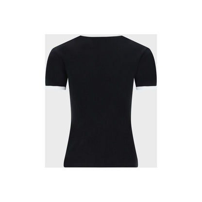 Courrèges Monochrome Cotton T-Shirt