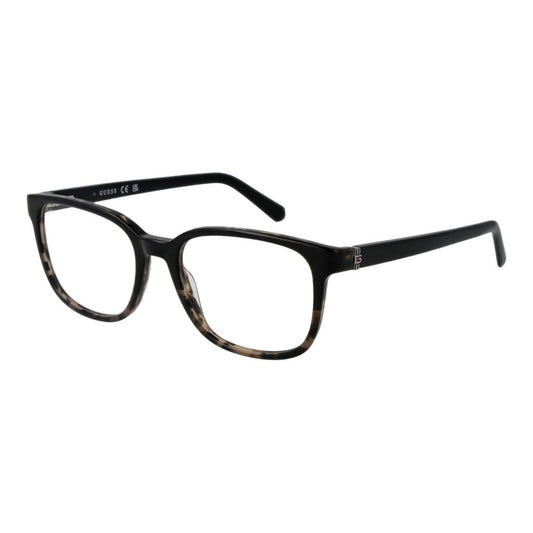 Guess Men's Optical Frames – Black Square Full-Rim