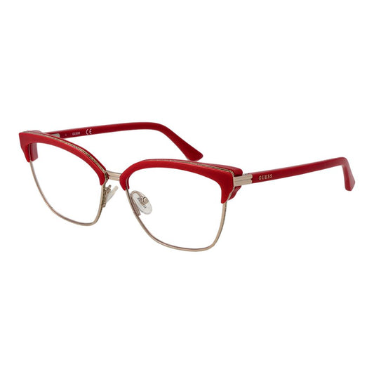 Guess Women’s Optical Glasses – Red Full-Rim Frame, 54mm