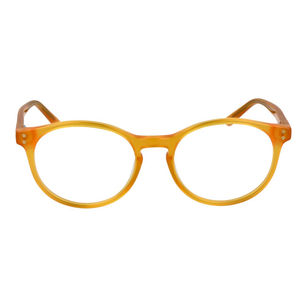 Guess Orange Unisex Optical Frames – Round Full-Rim, 49mm
