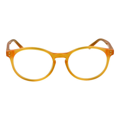 Guess Orange Unisex Optical Frames – Round Full-Rim, 49mm