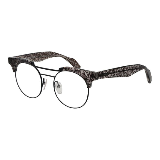 Yohji Yamamoto Women’s Optical Glasses – Black Panto Frame