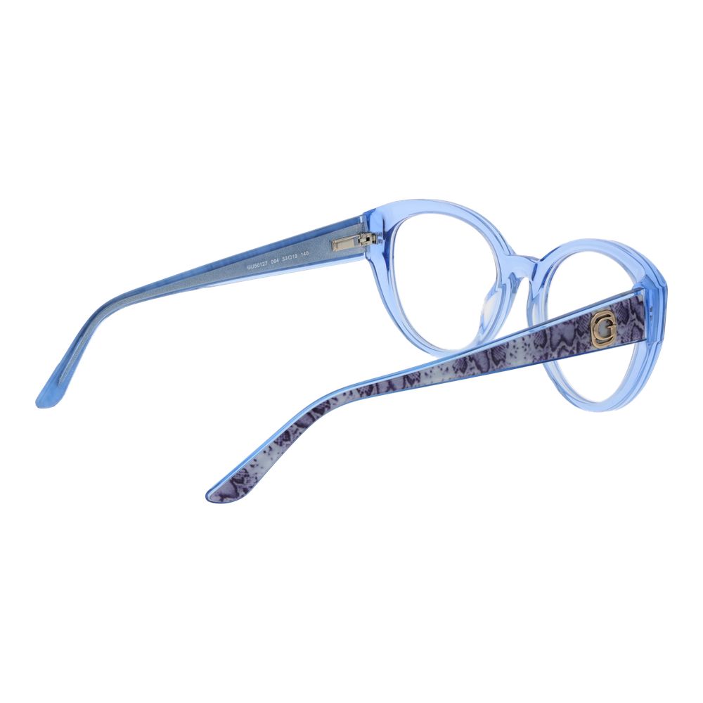 Guess Women’s Optical Frames – Blue Round Style, 53mm