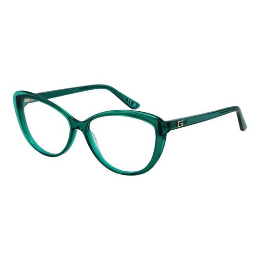 Guess Women’s Optical Frames – Green Cat Eye, 55mm