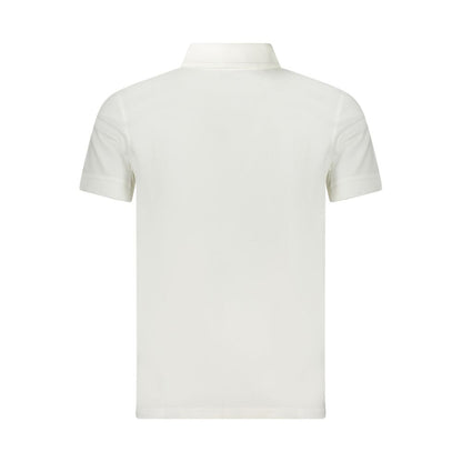 Hugo Boss White Cotton Polo Shirt - Classic Elegance