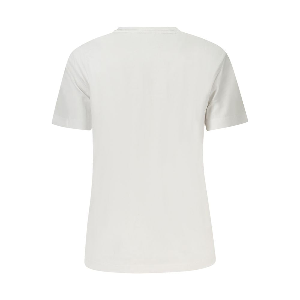 Calvin Klein White Cotton T-Shirt for Women