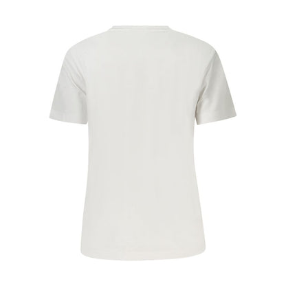 Calvin Klein White Cotton T-Shirt for Women