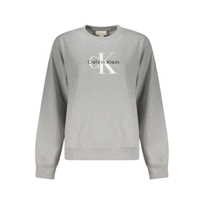 Calvin Klein Gray Cotton Sweater