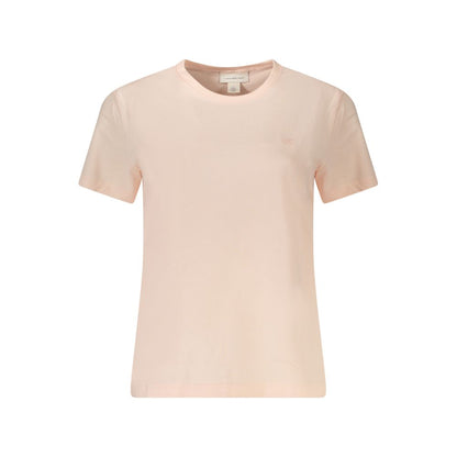 Calvin Klein Pink Cotton Short Sleeve T-Shirt