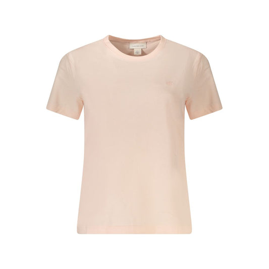 Calvin Klein Pink Cotton Short Sleeve T-Shirt