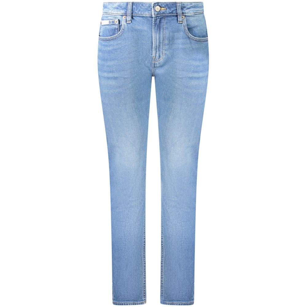 Calvin Klein Blue Cotton Jeans