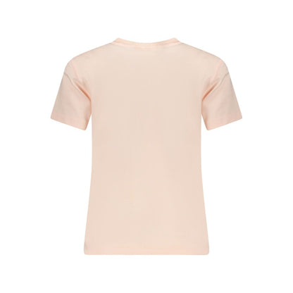 Calvin Klein Pink Cotton Short Sleeve T-Shirt
