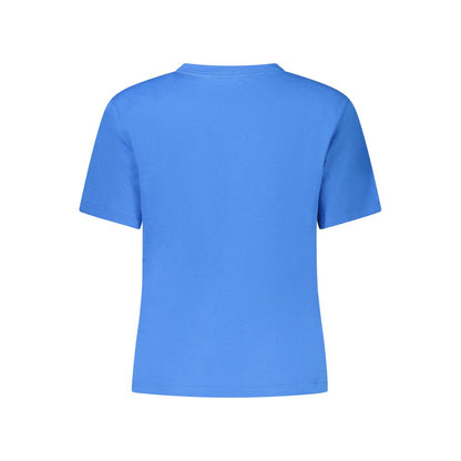 Calvin Klein Blue Cotton Short Sleeve T-Shirt