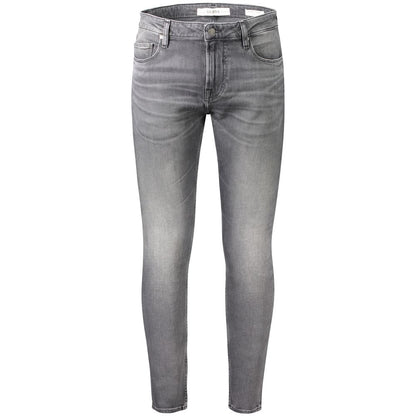 Guess Jeans Gray Cotton Chris Super Skinny Jeans