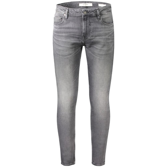 Guess Jeans Gray Cotton Chris Super Skinny Jeans