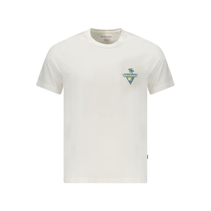 Guess Jeans White Cotton T-Shirt - Classic Comfort and Style