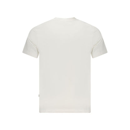 Guess Jeans White Cotton T-Shirt - Classic Comfort and Style