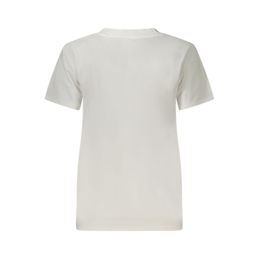 Guess Jeans White Cotton Short Sleeve T-Shirt