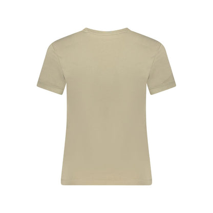 Guess Jeans Beige Cotton Top & T-Shirt