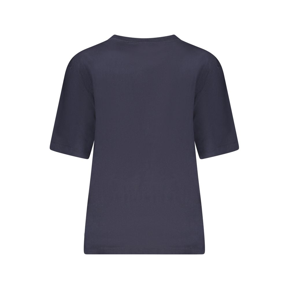 Guess Jeans Blue Cotton Oversized T-Shirt
