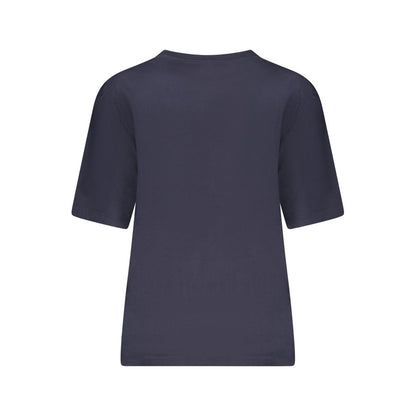 Guess Jeans Blue Cotton Oversized T-Shirt