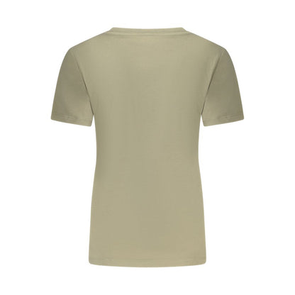 Guess Jeans Green Cotton Short Sleeve T-Shirt