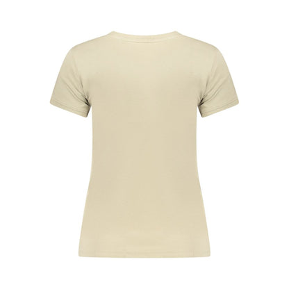 Guess Jeans Green Organic Cotton V-Neck T-Shirt