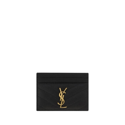 Saint Laurent Calfskin Card Holder