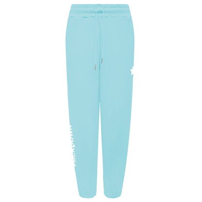 Comme Des Fuckdown Blue Cotton Joggers