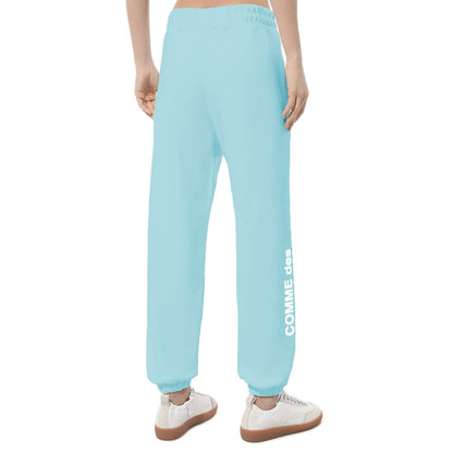 Comme Des Fuckdown Blue Cotton Joggers