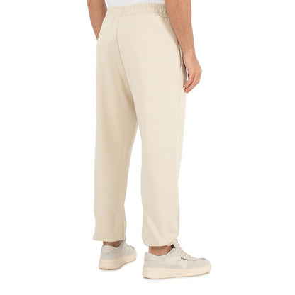 Comme Des Fuckdown Beige Cotton Sweatpants - Embrace Your Edge
